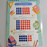 Customizable Erasable and Reusable Time Table Activity Kit