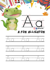 Reusable Alphabet Tracing Kit