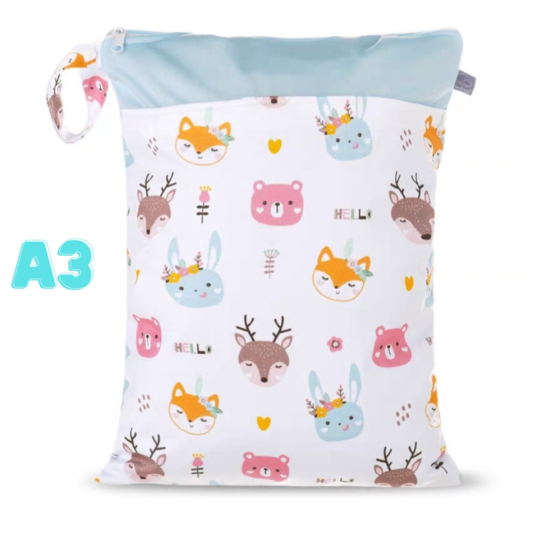 Double Zipped Wet Bag (No Name)