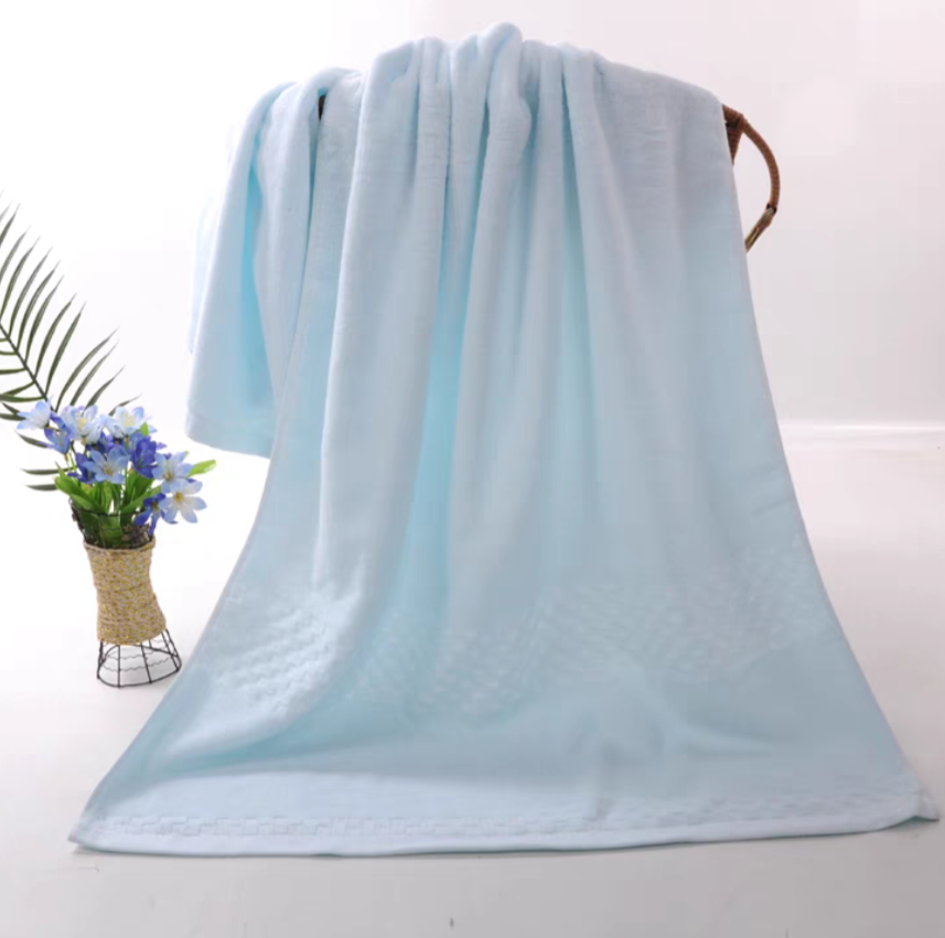 Personalised Embroidered Cotton Towel – 7 Colours | 2 Sizes | Custom Name or Logo