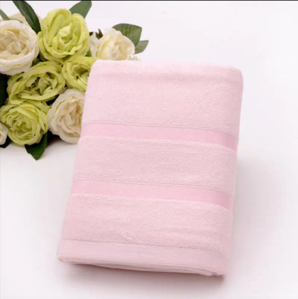 Personalized Bamboo Fibre Bath Towel – Soft & Luxurious | 4 Colours | Custom Embroidery