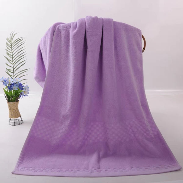 Personalised Embroidered Cotton Towel – 7 Colours | 2 Sizes | Custom Name or Logo