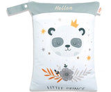 Personalised Embroidered Double Zip Waterproof Wet Bag – Durable & Stylish Storage for Kids & Travel (40 x 30 cm)