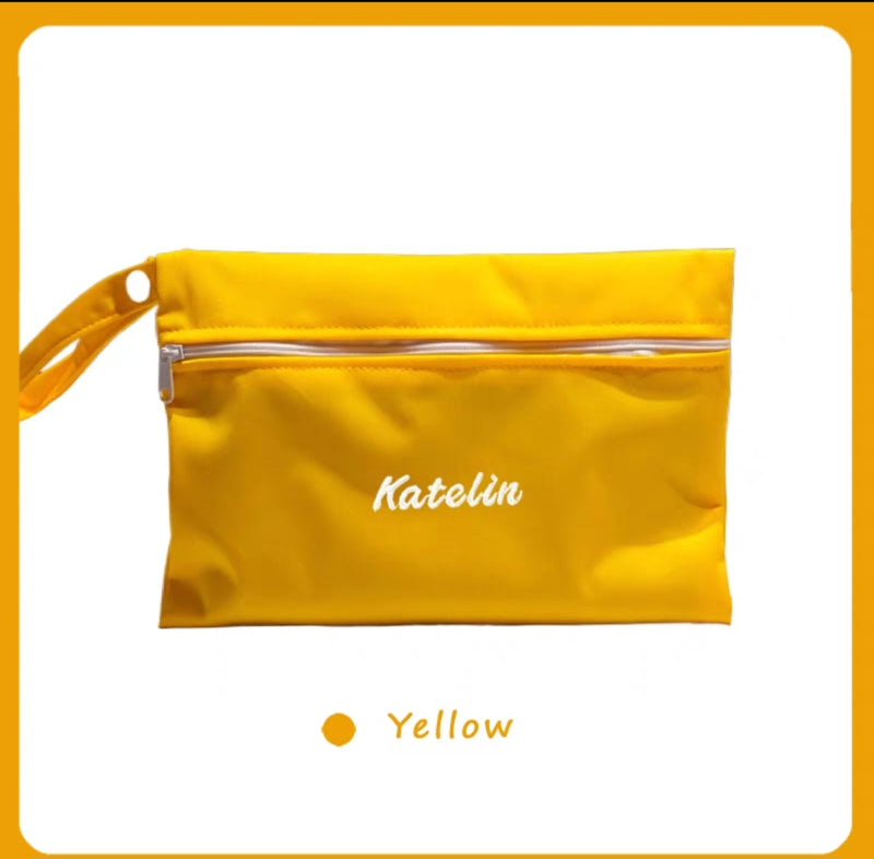 Pereonalized Multi-Purpose Waterproof Wet Bag | Portable Organizer for Essentials