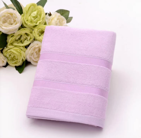 Personalized Bamboo Fibre Bath Towel – Soft & Luxurious | 4 Colours | Custom Embroidery