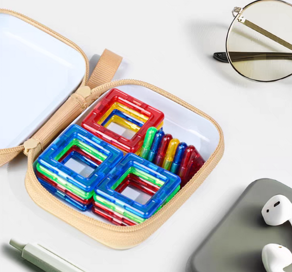 Portable Mini Magnetic Tiles – Creative Fun Anywhere!