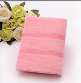 Personalized Bamboo Fibre Bath Towel – Soft & Luxurious | 4 Colours | Custom Embroidery