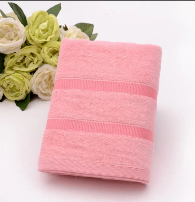 Personalized Bamboo Fibre Bath Towel – Soft & Luxurious | 4 Colours | Custom Embroidery