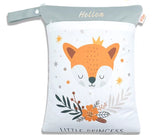 Personalised Embroidered Double Zip Waterproof Wet Bag – Durable & Stylish Storage for Kids & Travel (40 x 30 cm)